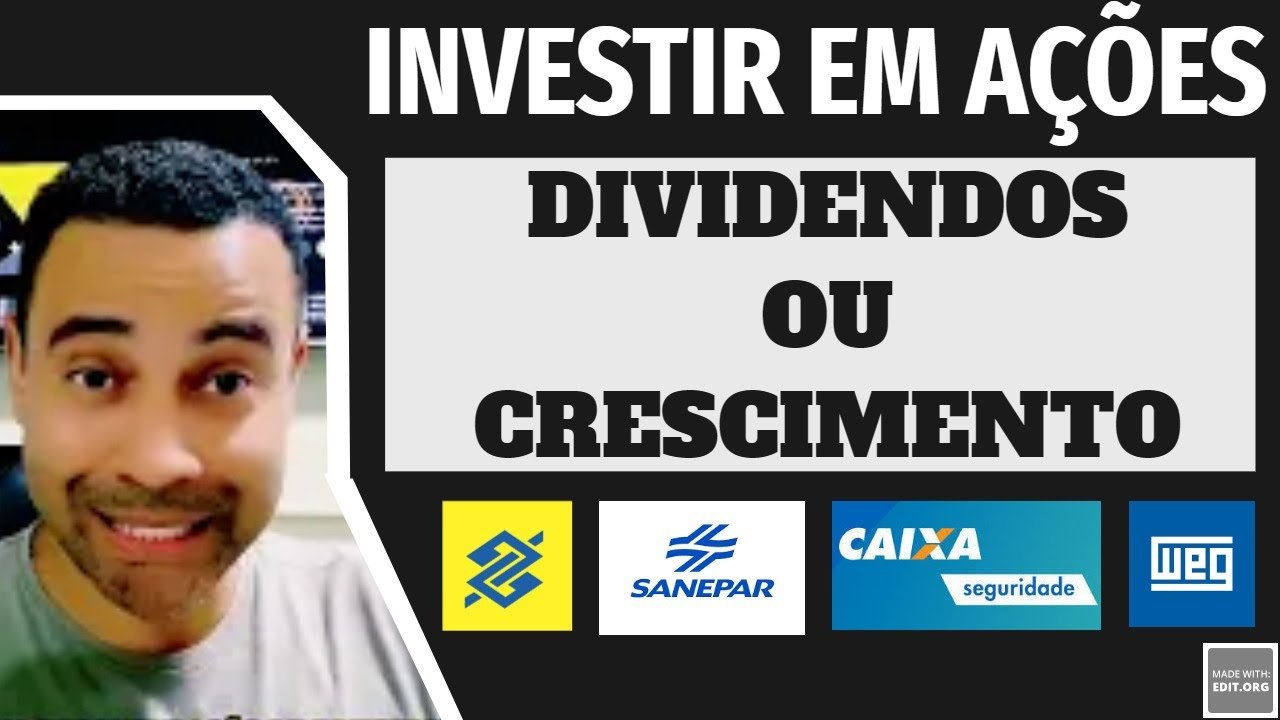 Investir em ações de dividendos ou crescimento?