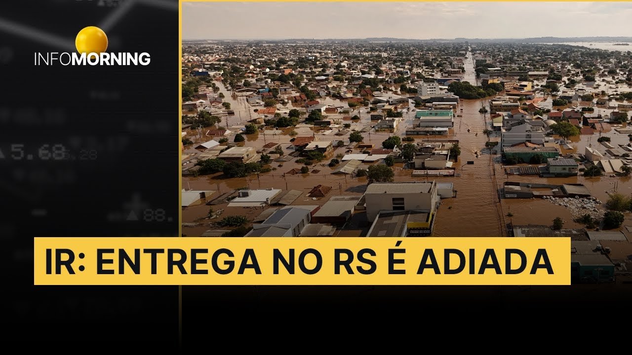 IR: entrega da declaração em cidades afetadas pela tragédia é adiada no RS