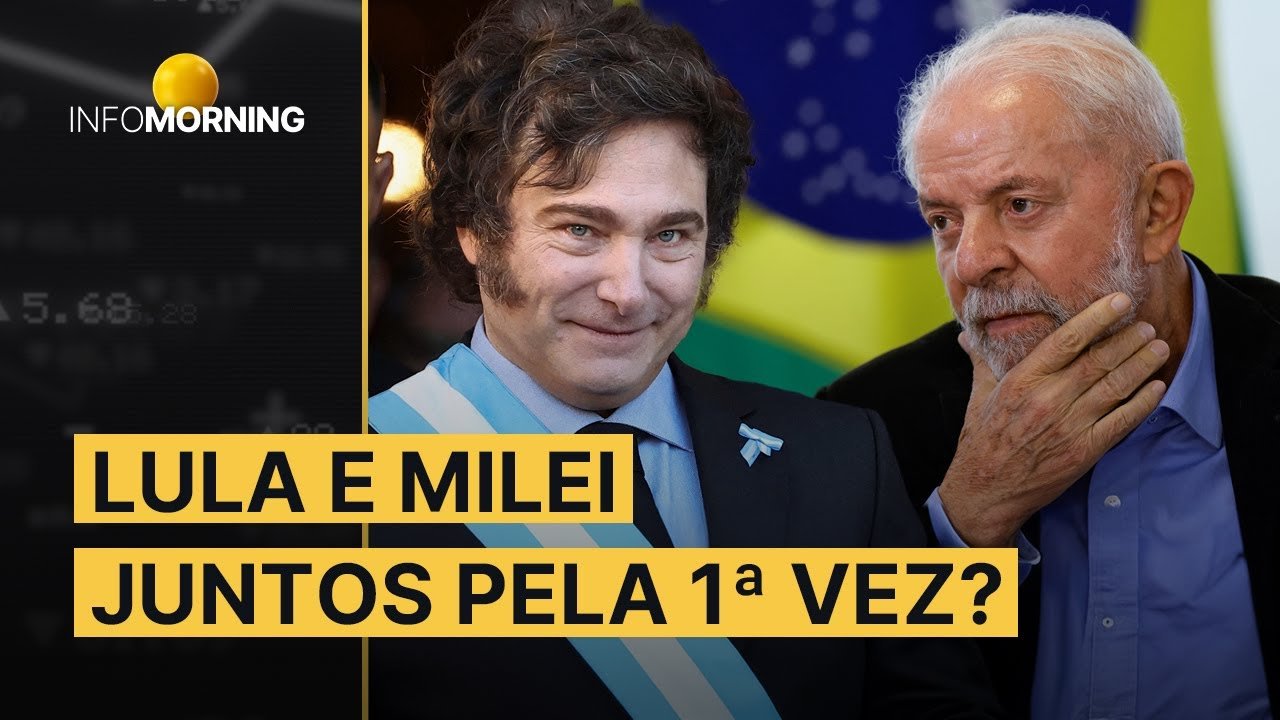LULA E MILEI são esperados na reunião do G7, na Itália, em Junho