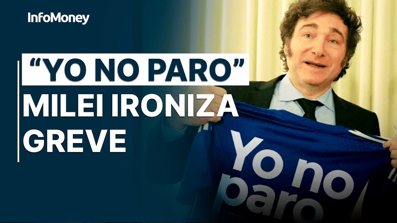 Milei IRONIZA greve na Argentina: “YO NO PARO”