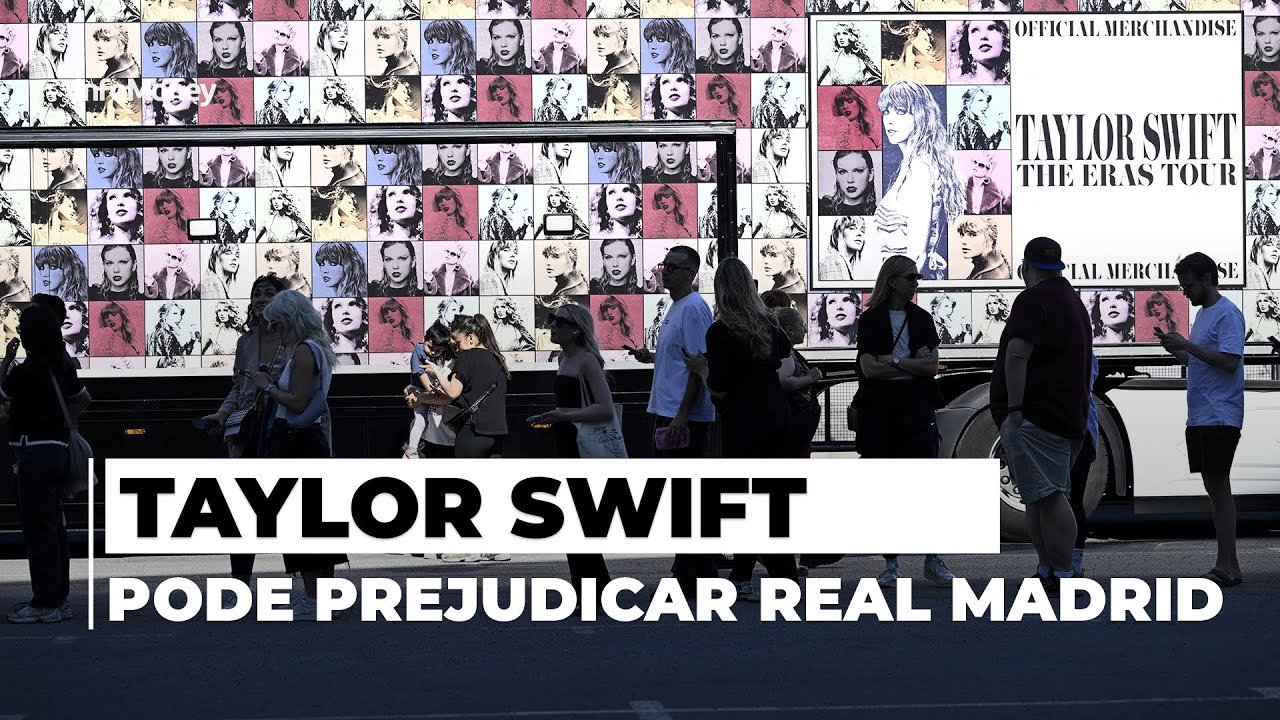 Show de TAYLOR SWIFT na Espanha pode sair caro para o REAL MADRID