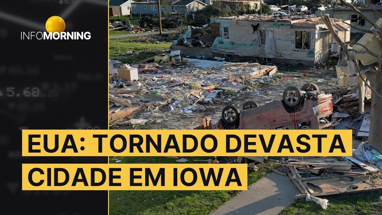 VEJA IMAGENS DE IOWA: Equipes de resgate buscam sobreviventes em Greenfield