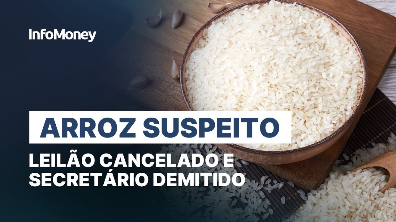 ARROZ: governo cancela leilão de importação e demite secretário após suspeitas de irregularidades