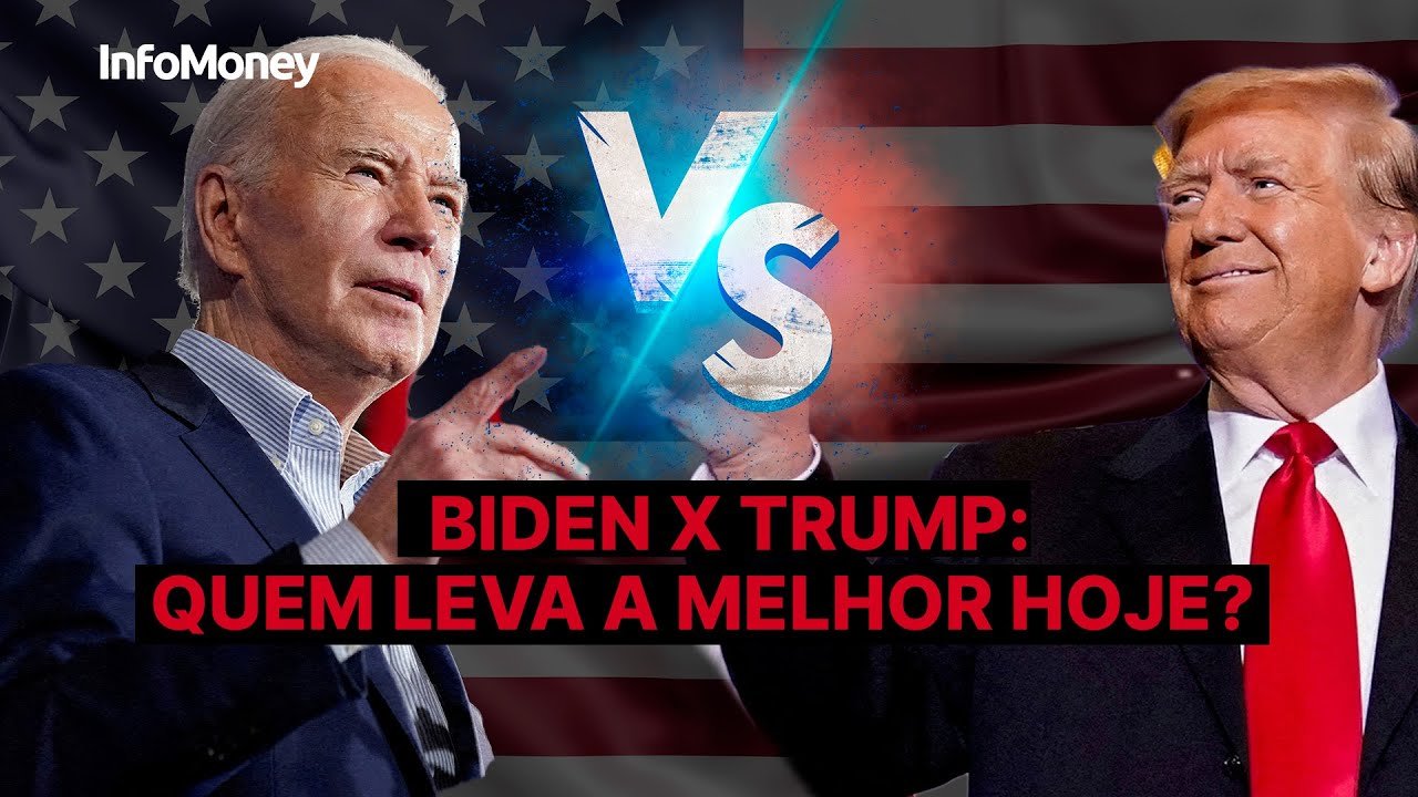 BIDEN e TRUMP se enfrentam hoje no 1º debate para as eleições 2024