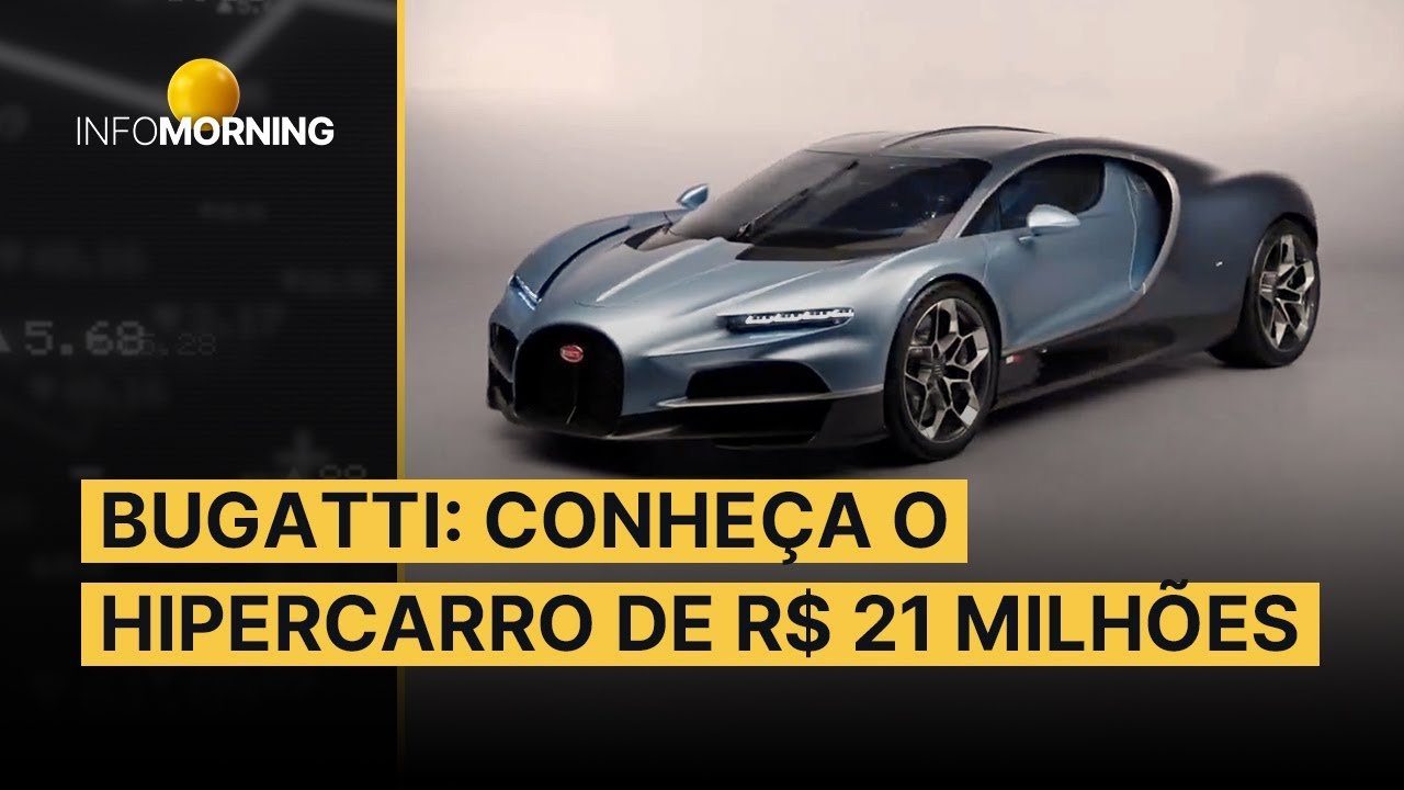 BUGATTI lança o Turbillon, inspirado na alta relojoaria e que custa mais de R$21 milhões