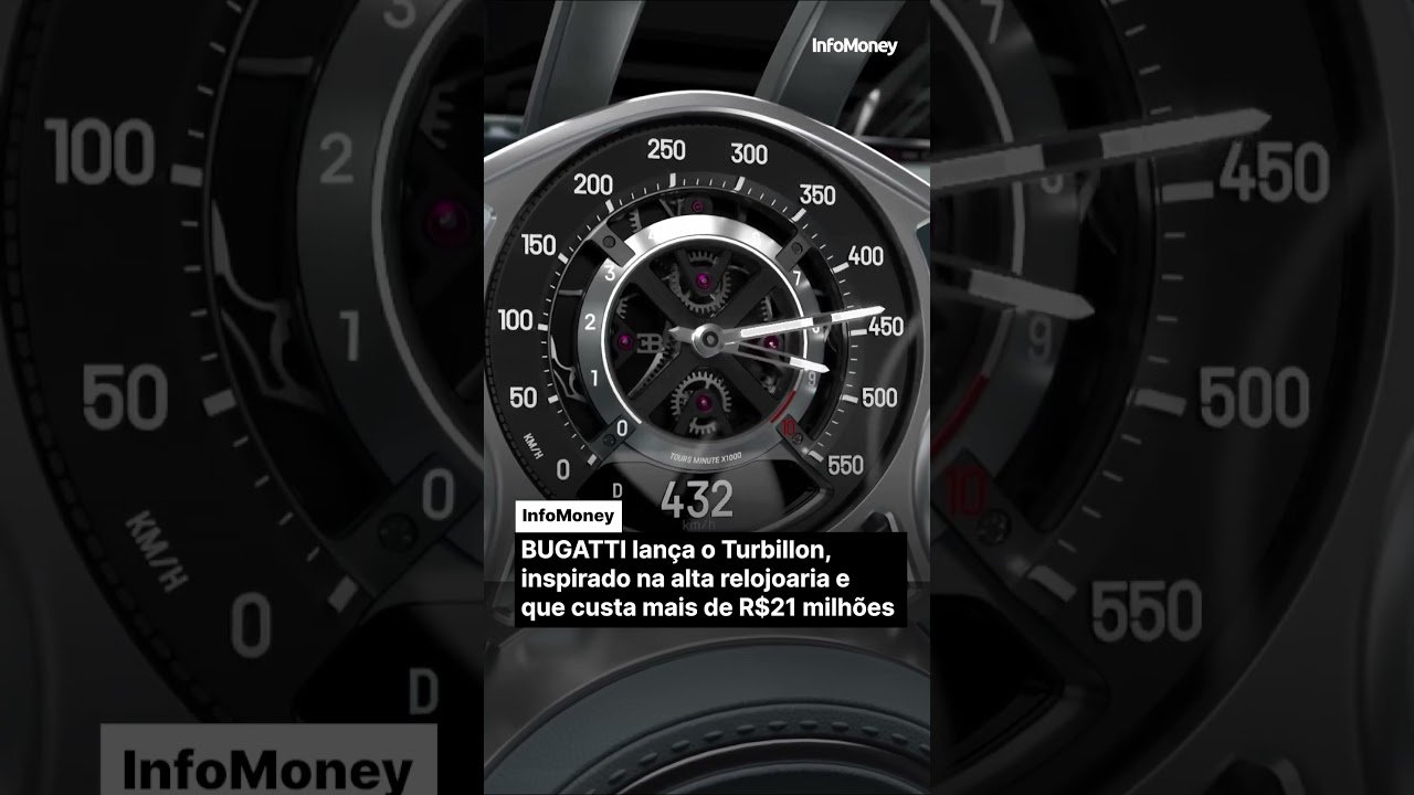 BUGATTI lança o Turbillon, inspirado na alta relojoaria e que custa mais de R$21 milhões