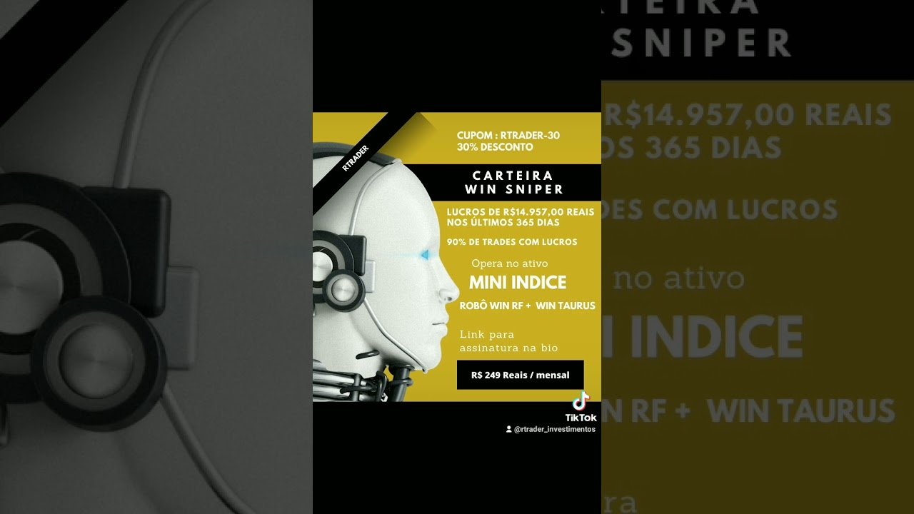 Carteira de investimentos em daytrade win sniper
