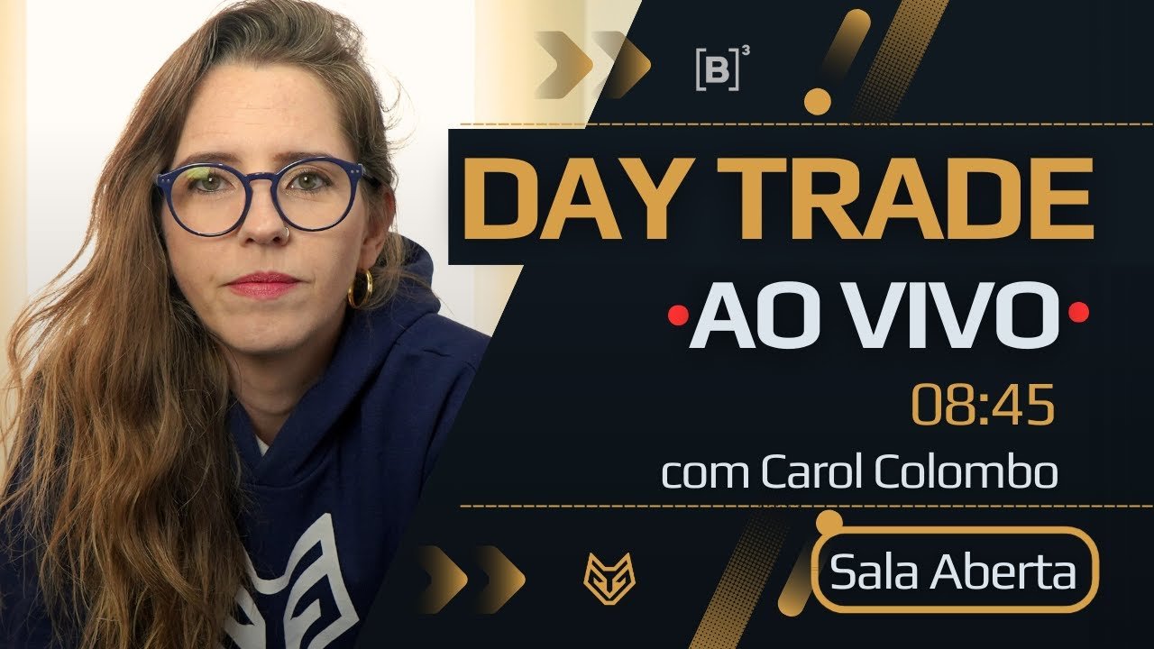 DAY TRADE – Sala ao Vivo – Mini Índice (WINQ24) / Mini Dólar (WDON24) – 24/06/24