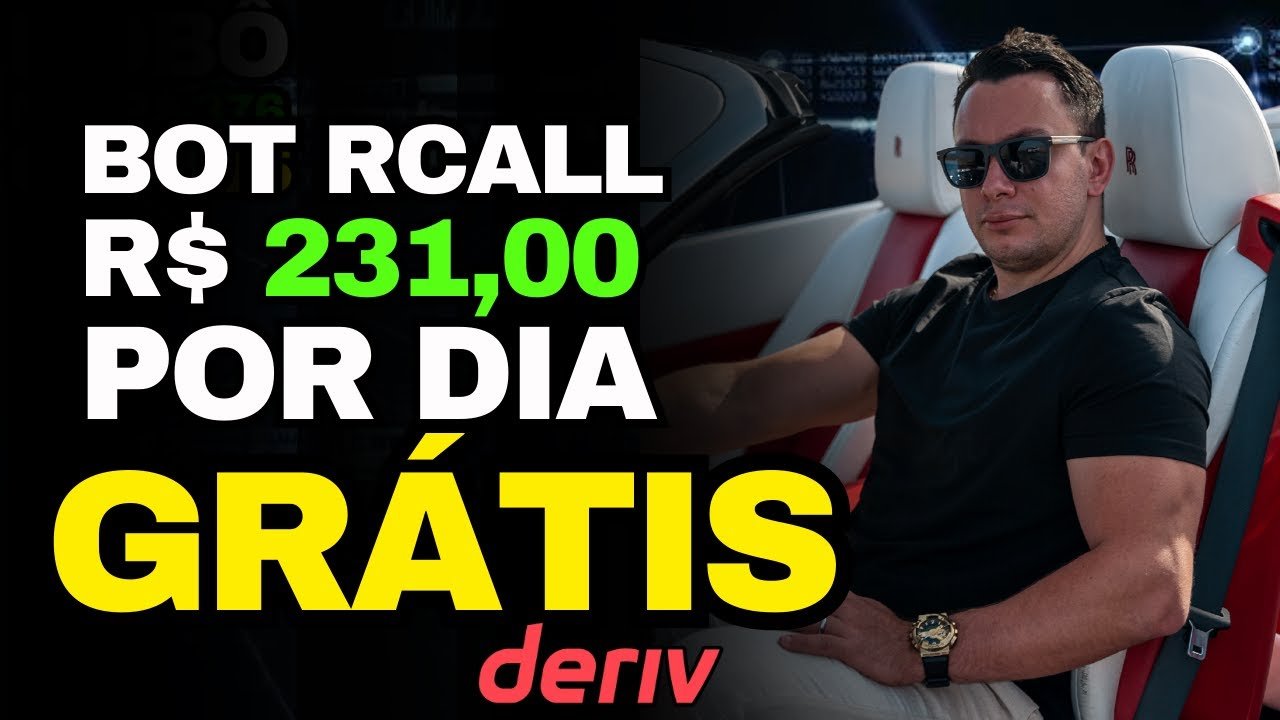 (GRÁTIS) Absurdo o que Este ROBÔ TRADER GRÁTIS na DERIV!
