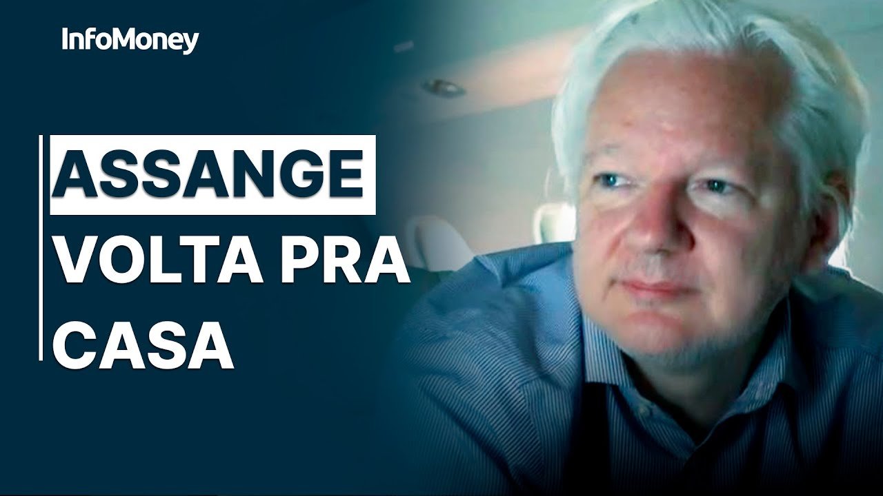 Julian Assange tem recepção calorosa ao desembarcar na Austrália
