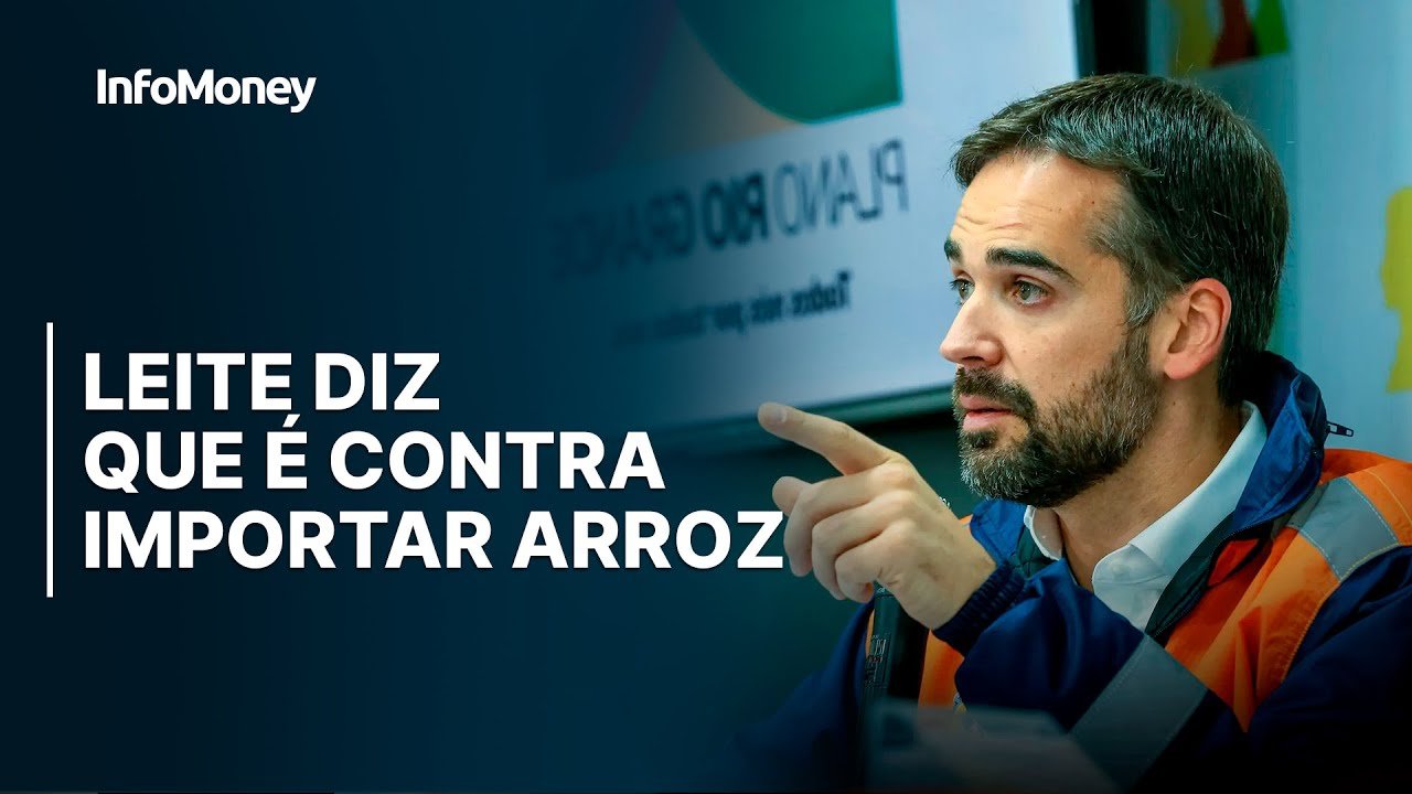 LEILÃO DO ARROZ: Eduardo Leite diz que é contra e afirma que não há risco de desabastecimento