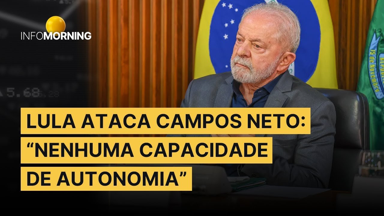 LULA volta a atacar CAMPOS NETO: “não demonstra nenhuma capacidade de autonomia”