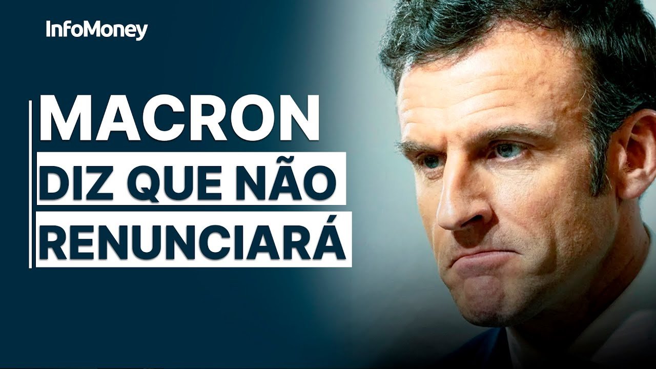 Macron diz que não renunciará se sua coalizão perder eleição parlamentar antecipada