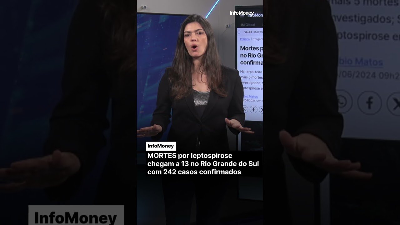 MORTES por LEPTOSPIROSE chegam a 13 no Rio Grande do Sul com 242 casos confirmados #leptospirose