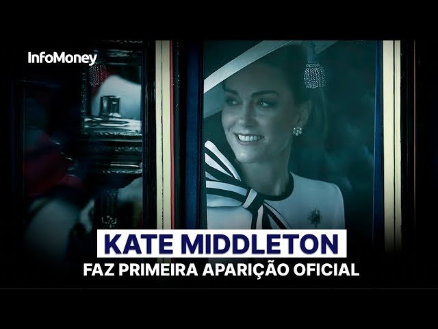 Princesa Kate aparece em público pela primeira vez após diagnóstico de câncer VEJA AS IMAGENS