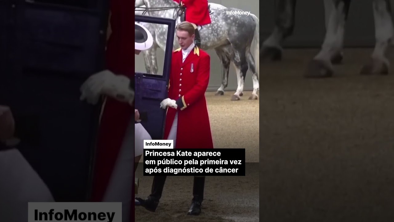 Princesa Kate aparece em público pela primeira vez após diagnóstico de câncer #katemiddleton