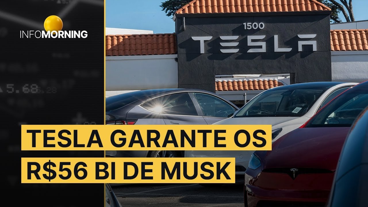 R$56 BI DE MUSK: maior pacote já concedido a um executivo de uma empresa listada nos EUA