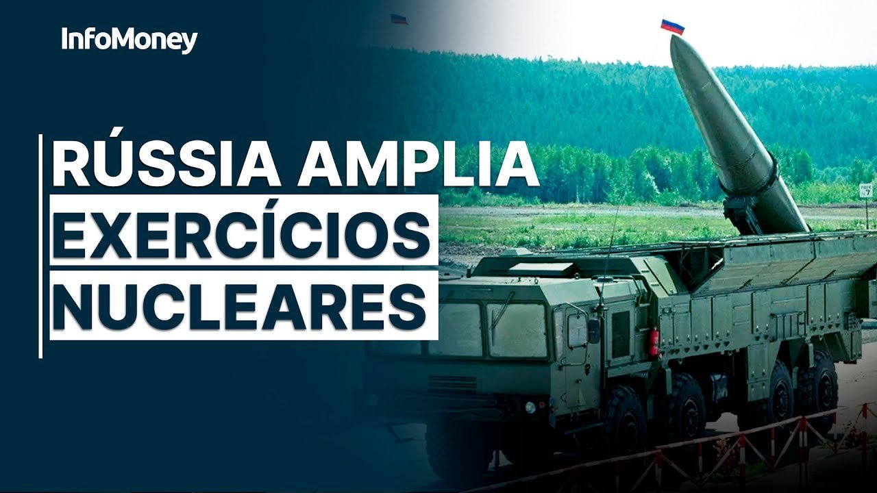 Rússia amplia exercícios com armas nucleares