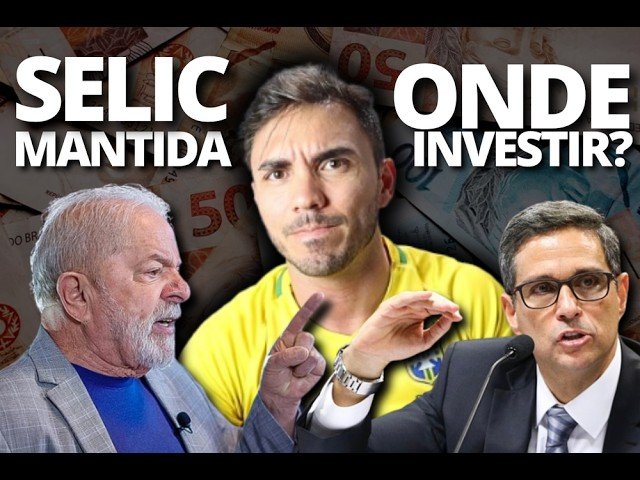 Selic não caiu e agora? Onde investir seu dinheiro com selic mantida?