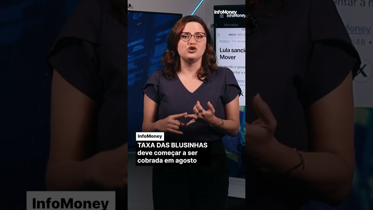 TAXA DAS BLUSINHAS deve começar a ser cobrada em agosto #shien #lula #imposto