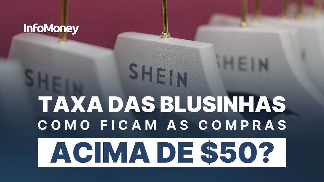 TAXA DAS BLUSINHAS diminui imposto sobre compras acima de US$ 50?