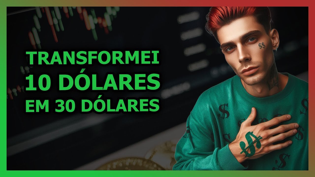 TRANSFORMEI 10 DÓLARES EM 30 COM ROBÔS DE AUTOMAÇÃO NA DERIV