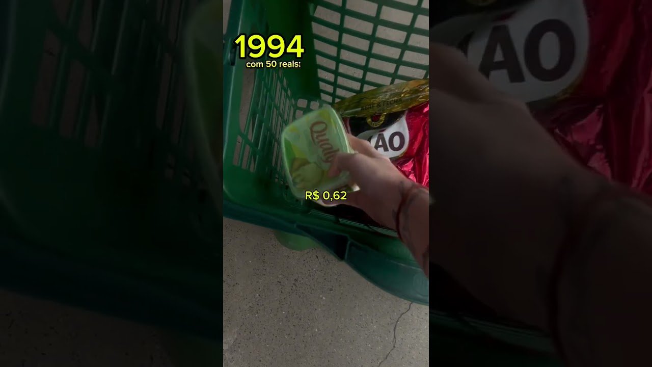 R$ 50,00 em 1994 e em 2024- O que MUDOU? #planoreal #inflação #finanças
