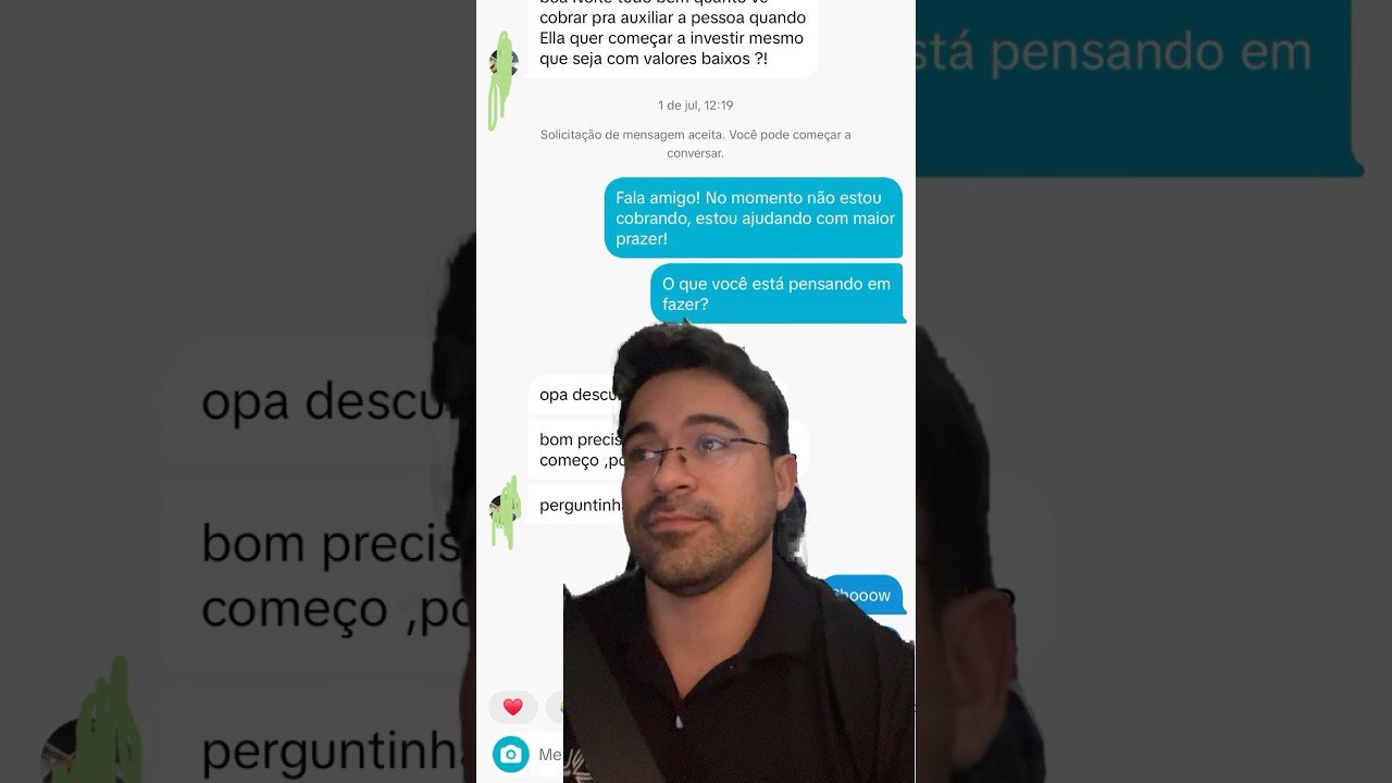 Respondendo pergunta: Por onde e com quanto começo a investir? #investimentos #rendaextra #reels #fy