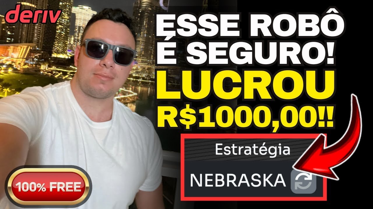 💰 META DE 5%: ROBÔ TRADING NEBRASKA PARA LUCRO RÁPIDO DERIV