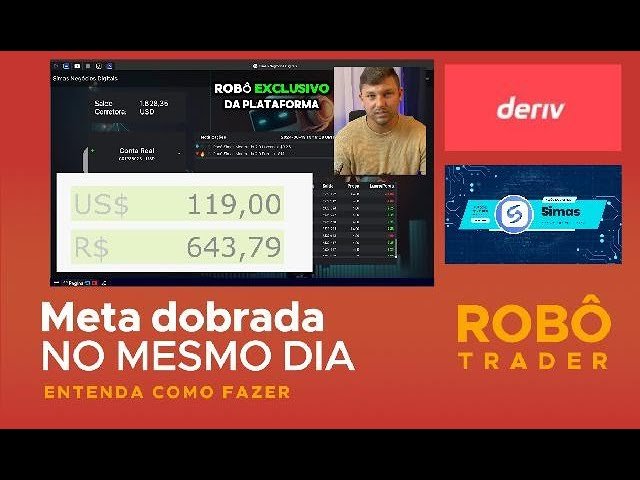 COMO DOBRAR A META EM UM DIA NO TRADER COM ROBÔ DERIV – SIMAS NEGÓCIOS DIGITAIS