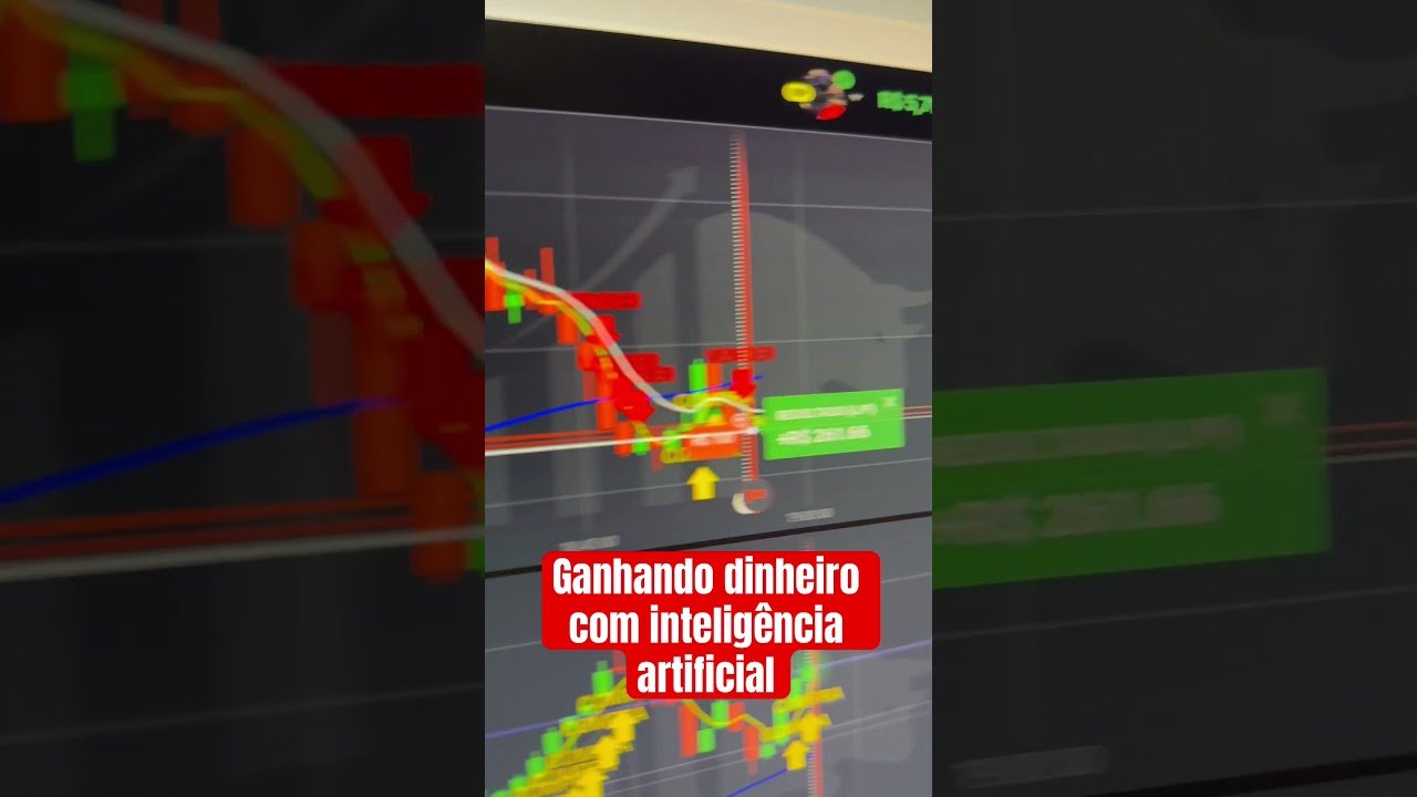 Ganhando dinheiro com inteligência artificial Daytrader #iqoption #daytrade #binomo #trader
