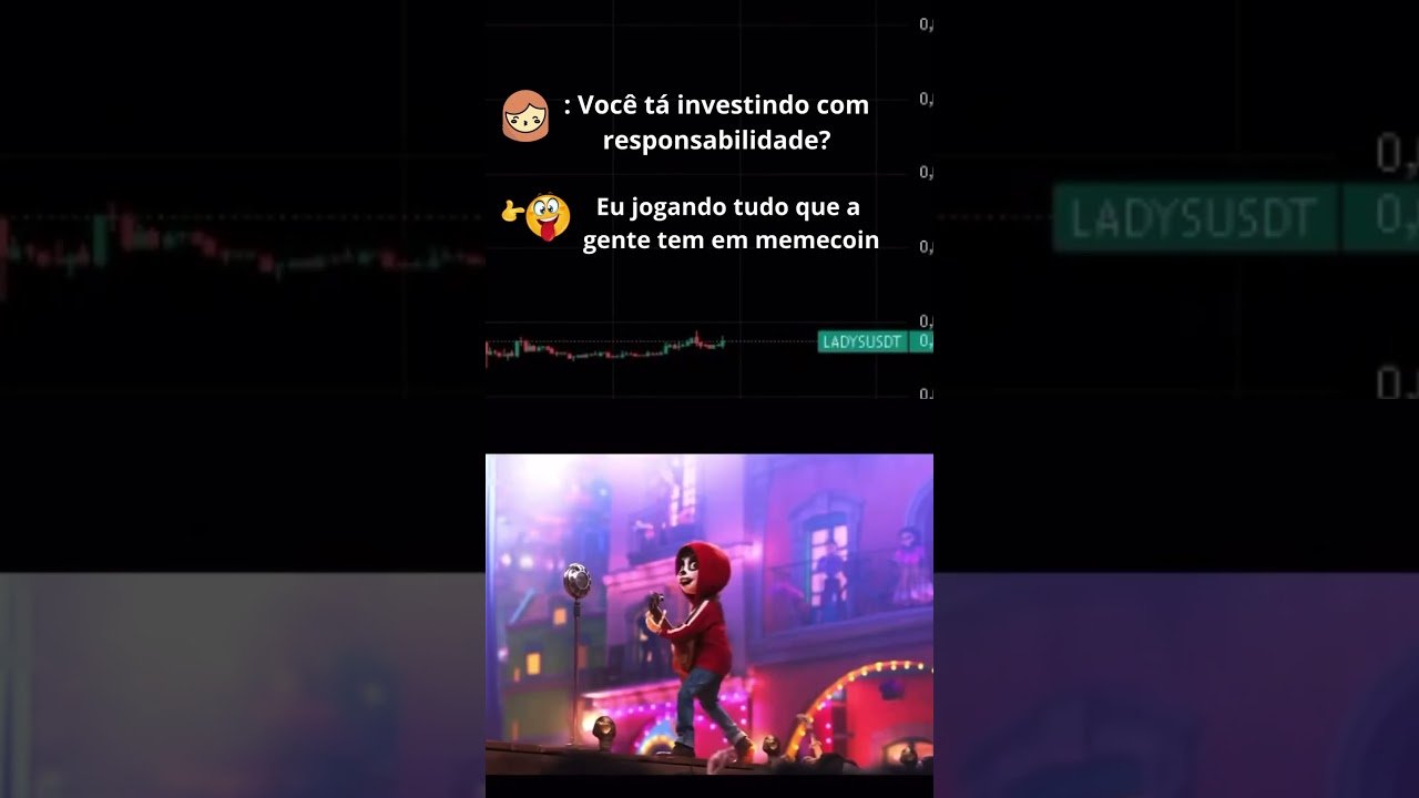 Memecoin sempre traz emoção 🤣 #daytrade #memecoins #memecoin