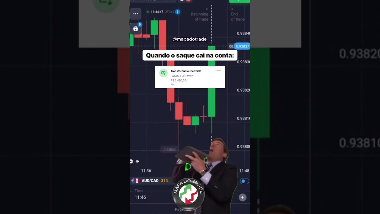 Quando o saque cai na conta. #trader #daytrade #bolsadevalores
