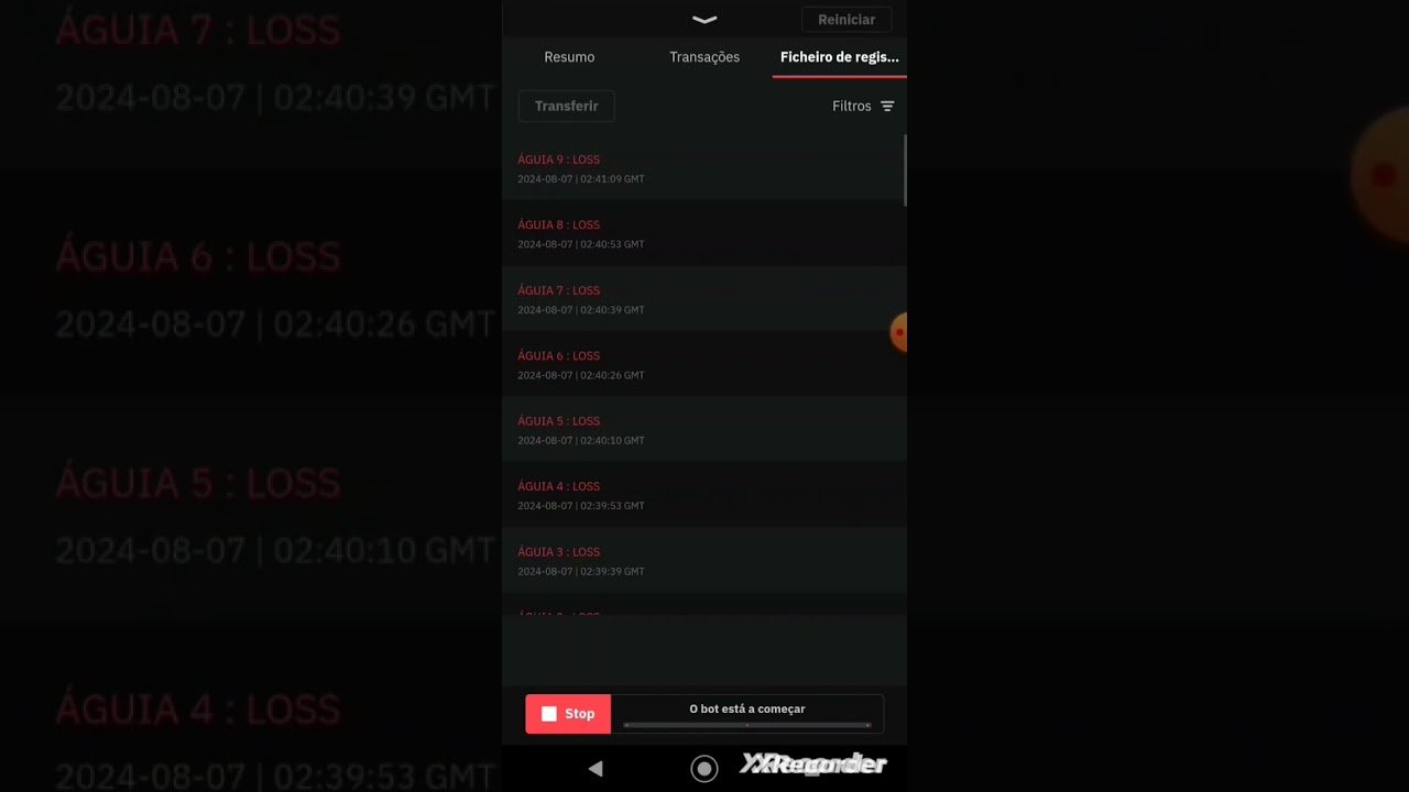 Robô ÁGUIA 🦅 FAÇA SUAS OPERAÇÕES TOTALMENTE AUTOMATIZADAS NA CORRETORA DERIV.