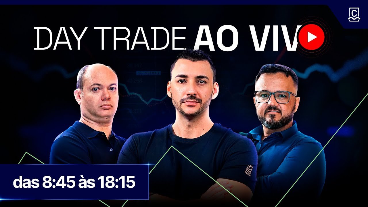 DAY TRADE AO VIVO DA CM CAPITAL: Mini-índice, Minidólar, Ações, e Futuro de Bitcoin (20/09/24)