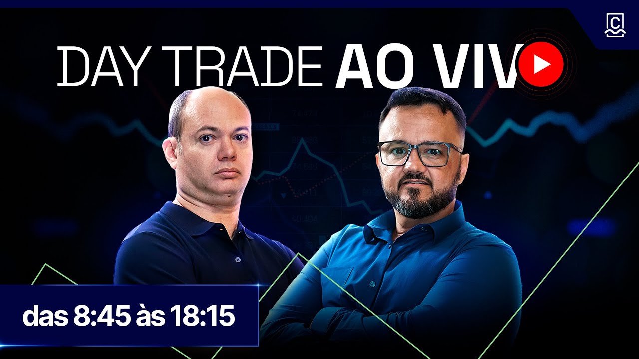 DAY TRADE AO VIVO DA CM CAPITAL: Mini-índice, Minidólar, Ações, e Futuro de Bitcoin (29/10/24)