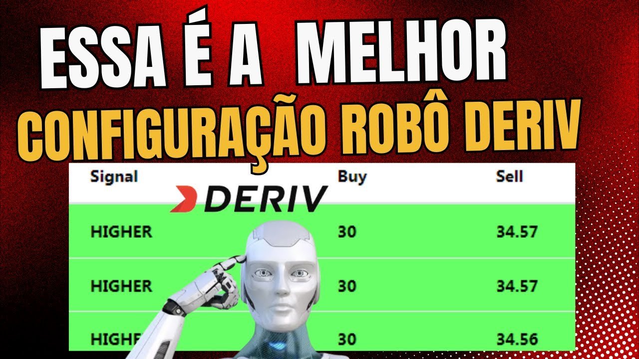 👉MELHOR CONFIGURAÇÃO DE ROBÔ DERIV- ESTRATÉGIA LUCRATIVA DERIV.COM