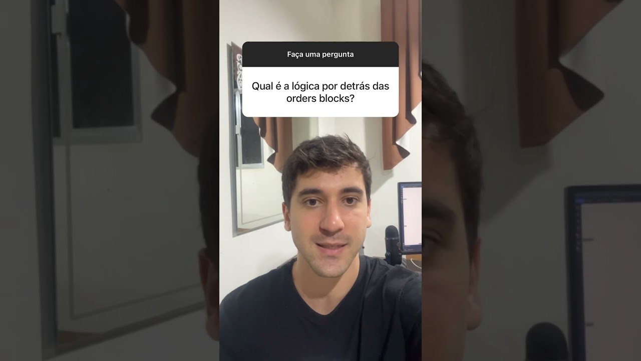 A LÓGICA POR TRÁS DOS ORDER BLOCKS NO DAYTRADE! #shorts