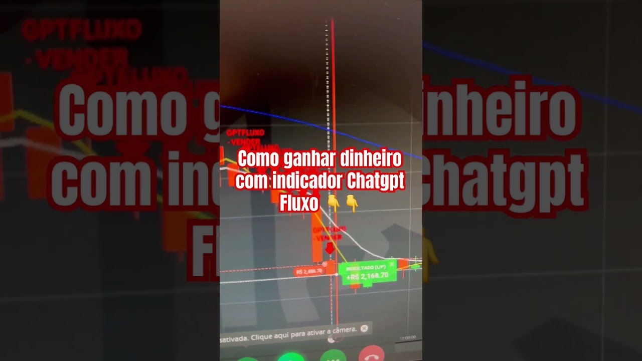 Como ganhar dinheiro com Indicador Chatgp Fluxo #bullex #daytrade
