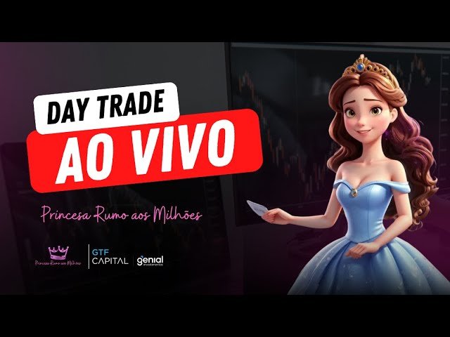 DAY TRADE AO VIVO PARA INICIANTE EM MINI ÍNDICE , MINI DÓLAR, PRINCESA RUMO AOS MILHÕES 13/11/2024