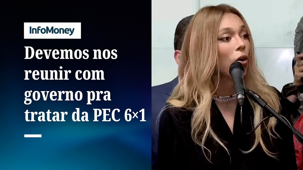 Devemos nos reunir daqui a pouco pra tratar da PEC 6×1 com governo, diz Erika Hilton