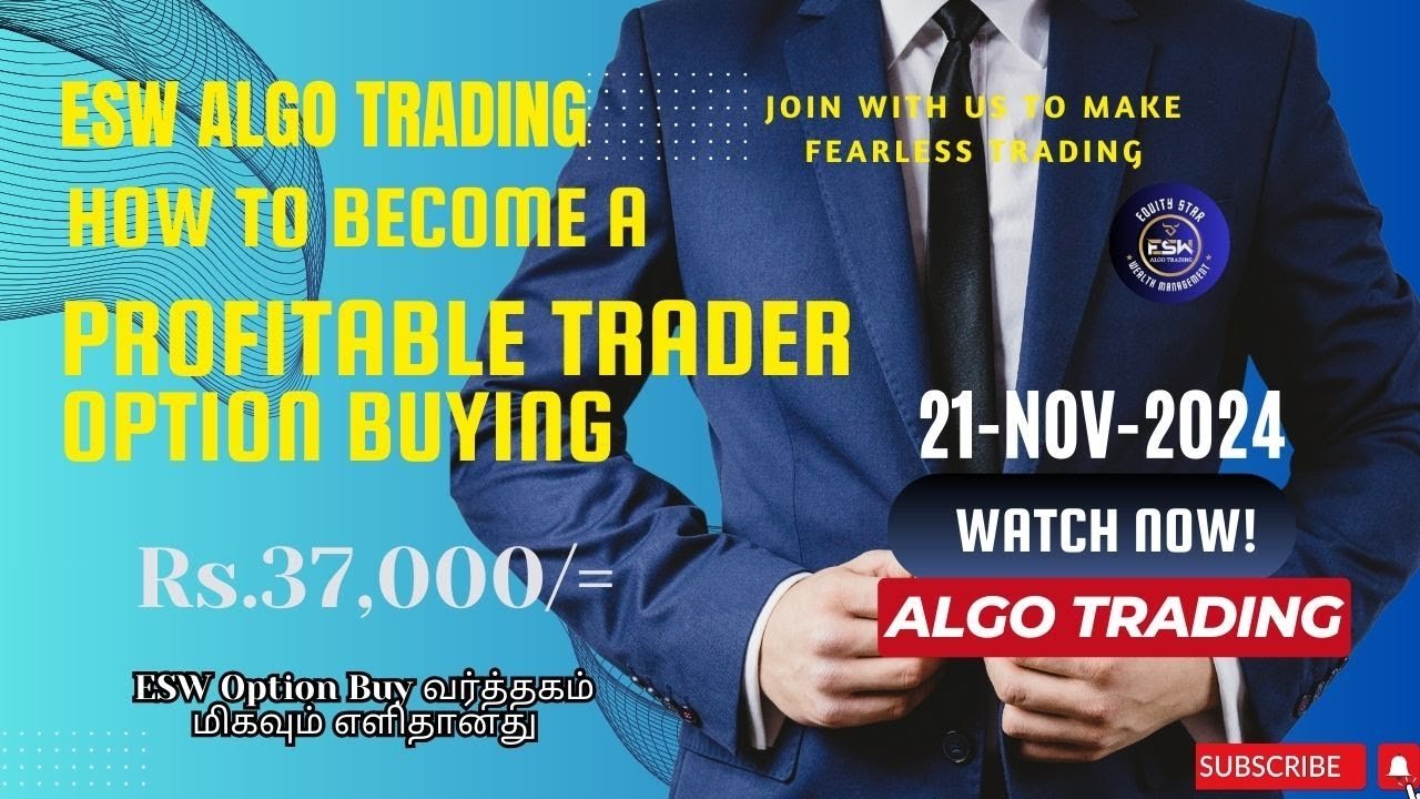 ESW Robo trading LIVE Market  Analysis in BankNifty Algo Option Buying on 21-NOV-2024