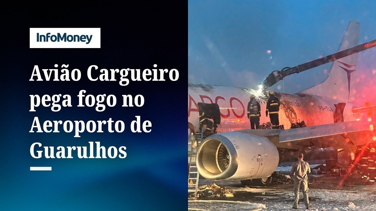 Pouso de Emergência em Guarulhos: Avião Cargueiro em Chamas