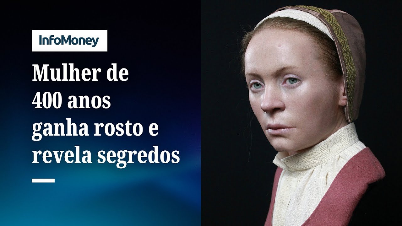 Tecnologia: mulher de 400 anos ganha rosto em 3D