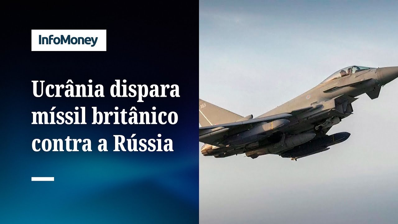 Ucrânia dispara míssil britânico pela primeira vez contra a Rússia