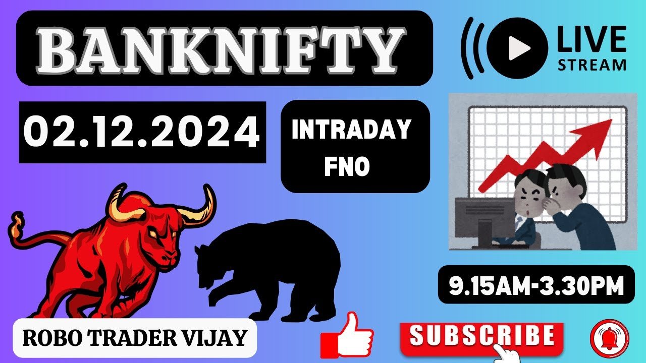 LIVE TRADING BANKNIFTY 02/12/2024 |stockmarketkannada|sharemarketkannada|optionstrading|