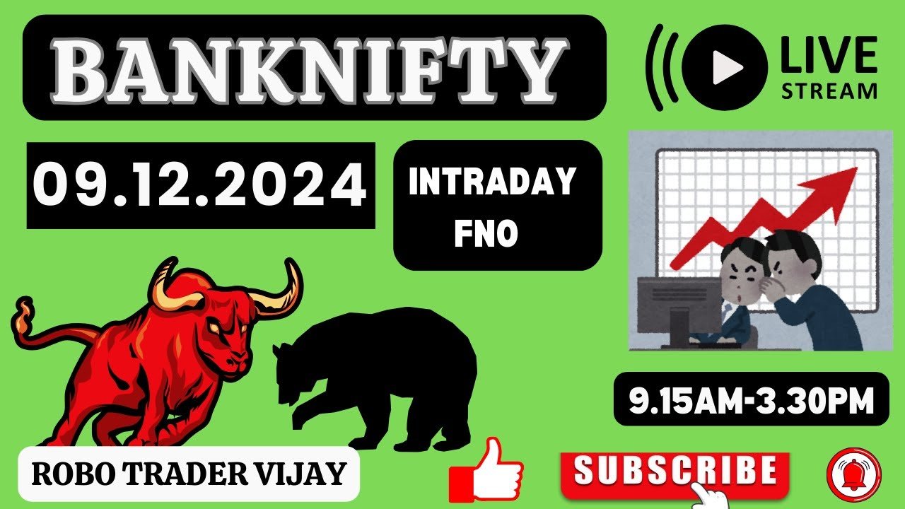 LIVE TRADING BANKNIFTY 09/12/2024 |stockmarketkannada|sharemarketkannada|optionstrading|