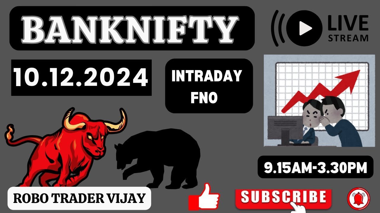 LIVE TRADING BANKNIFTY 10/12/2024 |stockmarketkannada|sharemarketkannada|optionstrading|