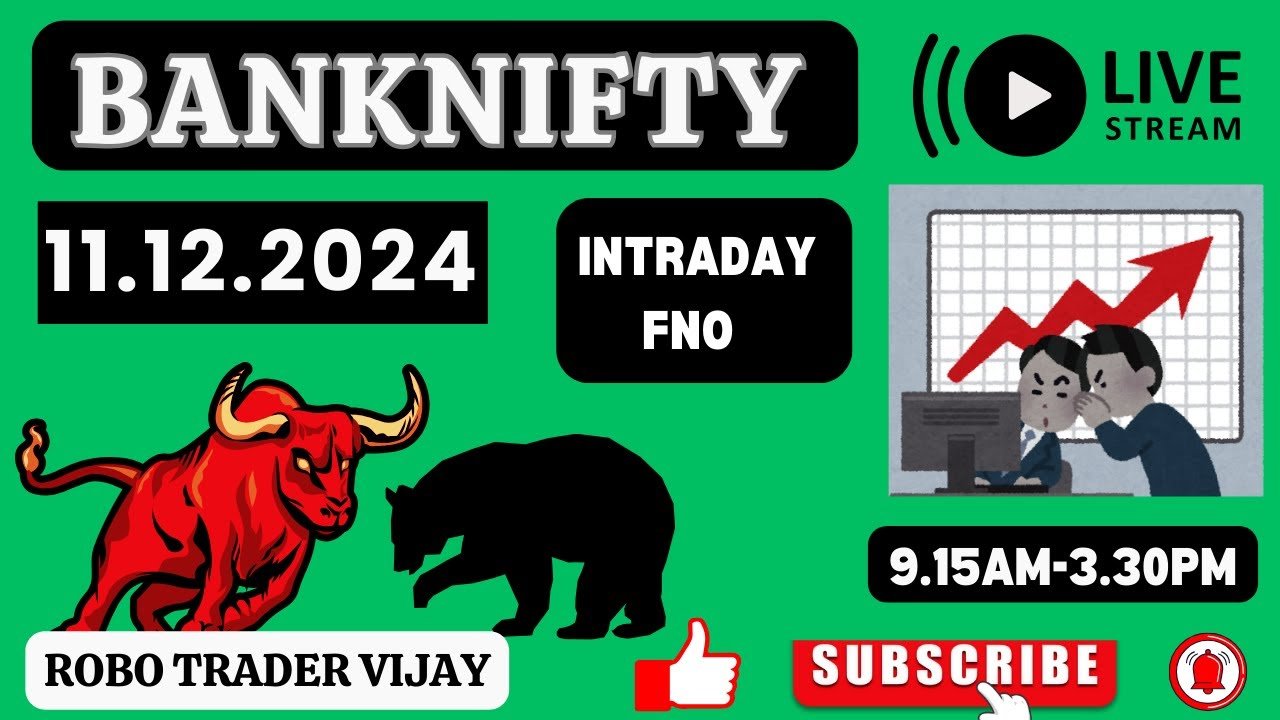 LIVE TRADING BANKNIFTY 11/12/2024 |stockmarketkannada|sharemarketkannada|optionstrading|