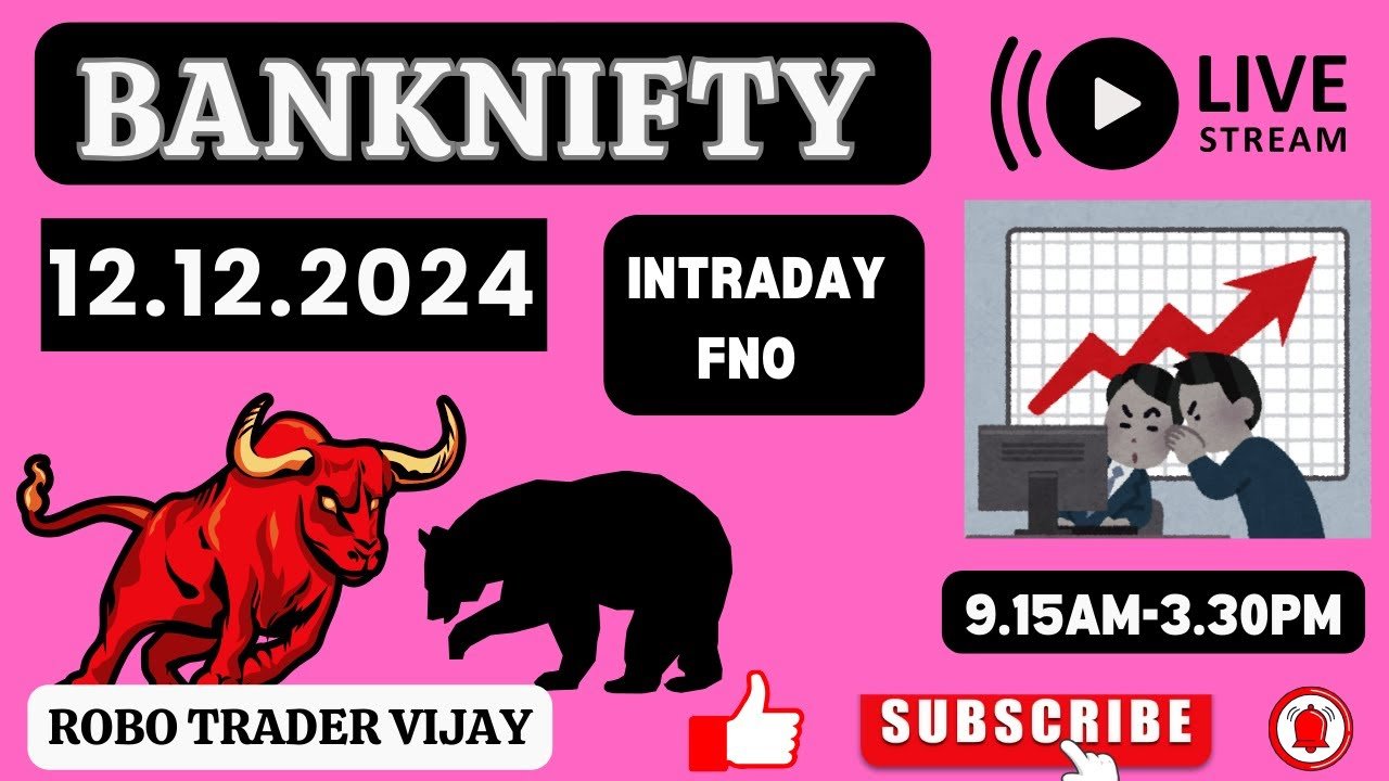 LIVE TRADING BANKNIFTY 12/12/2024 |stockmarketkannada|sharemarketkannada|optionstrading|